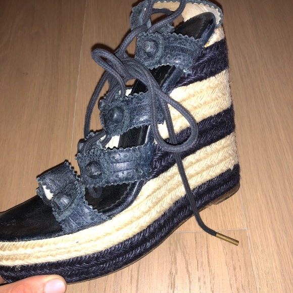 Balenciaga espadrilles wedges size 38 - Picture 3 of 8